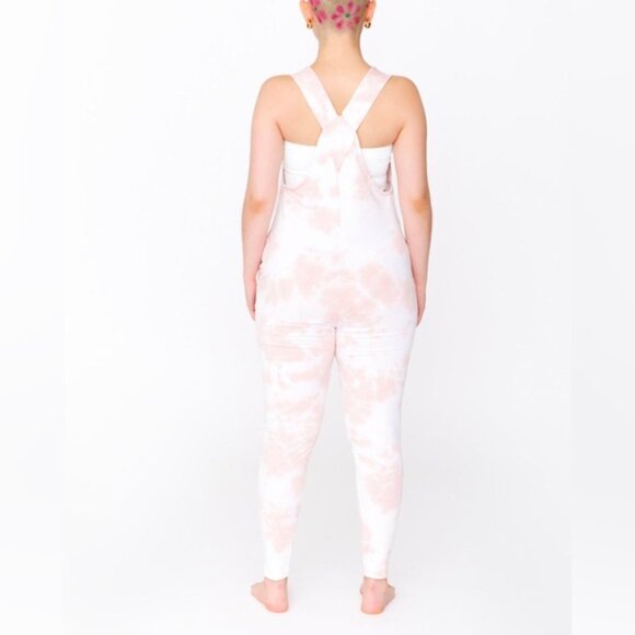 Smash + Tess Romperall Pink Tie Dye Bamboo Jumpsuit Sz XS - Picture 3 of 14